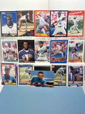 Dwight “Doc” Gooden Mets Vintage lot of 15